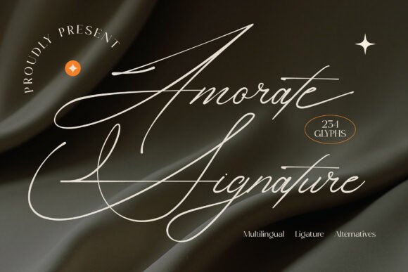 Amorate Signature: The Refined Script for Luxury Branding