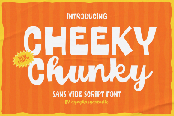 Cheeky Chunky: The Playful Font Duo That Works Hard for Your Brand