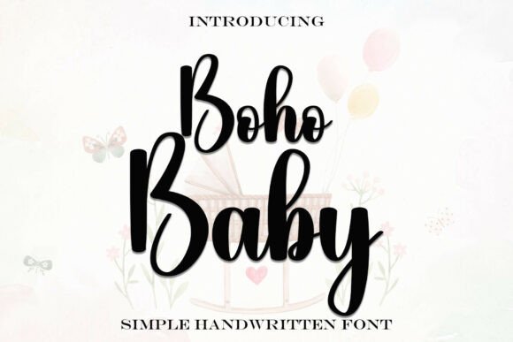 Discovering the Warmth of the Bohobaby Typeface