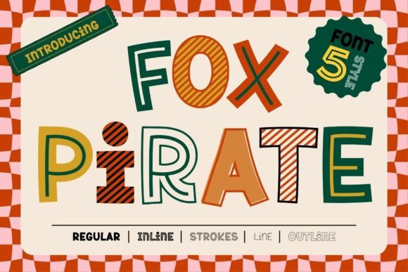 Fox Pirate: A Playful Font That Brings Designs to Life
