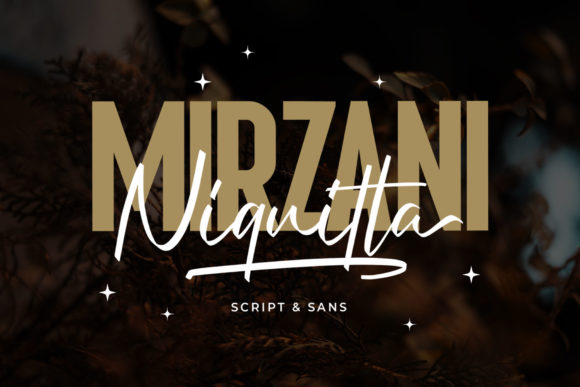Niquitta Mirzani: A Font Pairing That Feels Like a Love Letter
