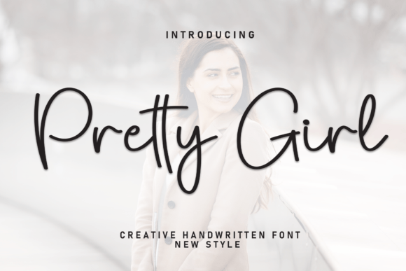 Pretty Girl Font: A Handwritten Typeface for Authentic Branding