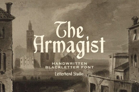 The Armagist: A Handcrafted Blackletter for Timeless Branding