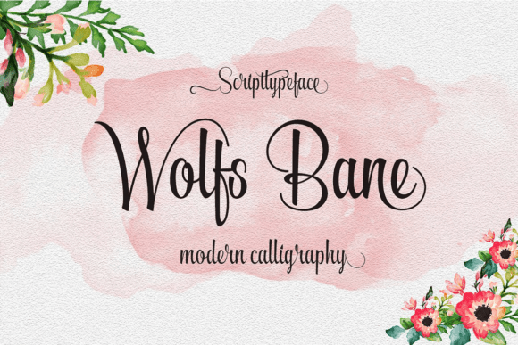 Wolfs Bane: Crafting Authentic Character with Bold Typography
